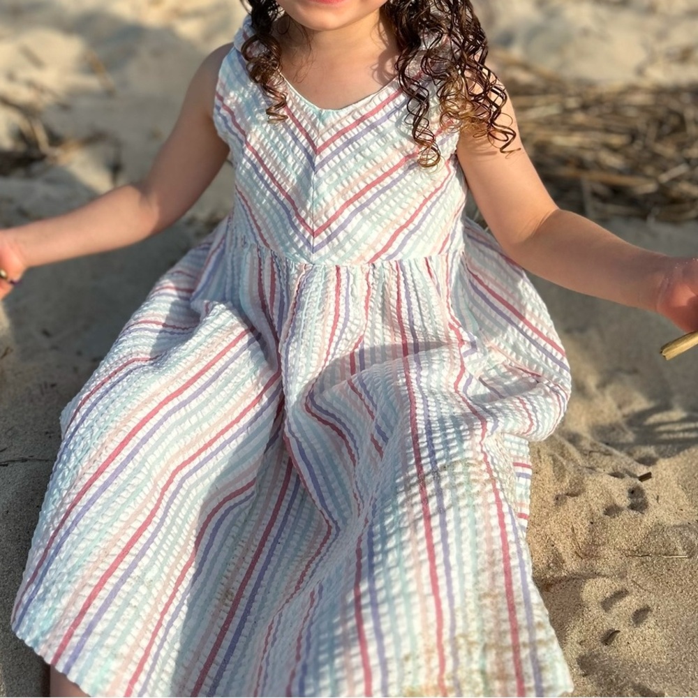 Hope and Henry Searsucker dress